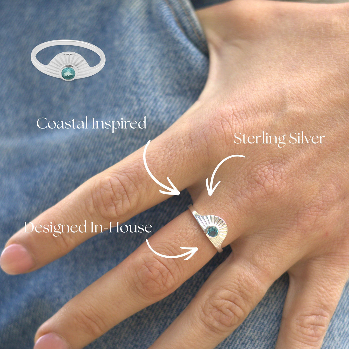 Solstice Silver Ring