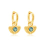 Solstice Gold Huggie Earrings