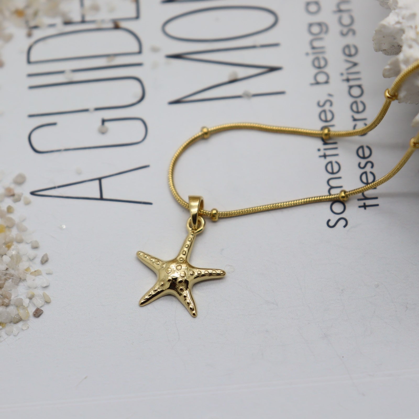 Starfish Gold Necklace WHOLESALE