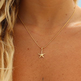 Starfish Gold Necklace