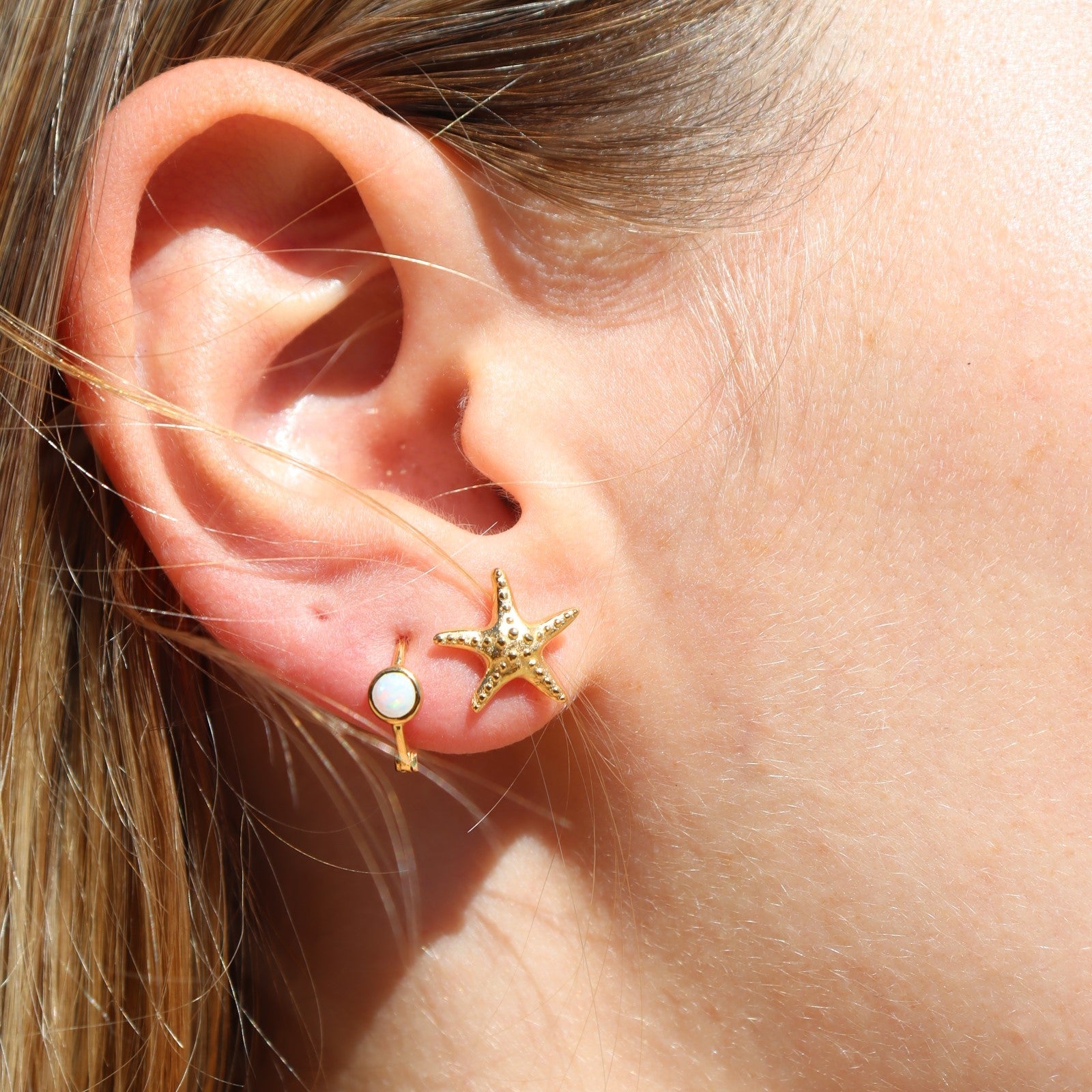 Starfish Gold Studs WHOLESALE