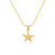 Starfish Gold Necklace