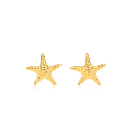 Starfish Gold Studs WHOLESALE