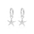 Starfish Silver Huggies