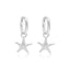 Starfish Silver Huggies