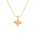 Stingray Gold Necklace