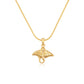 Stingray Gold Necklace
