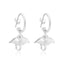 Stingray Hoop Silver
