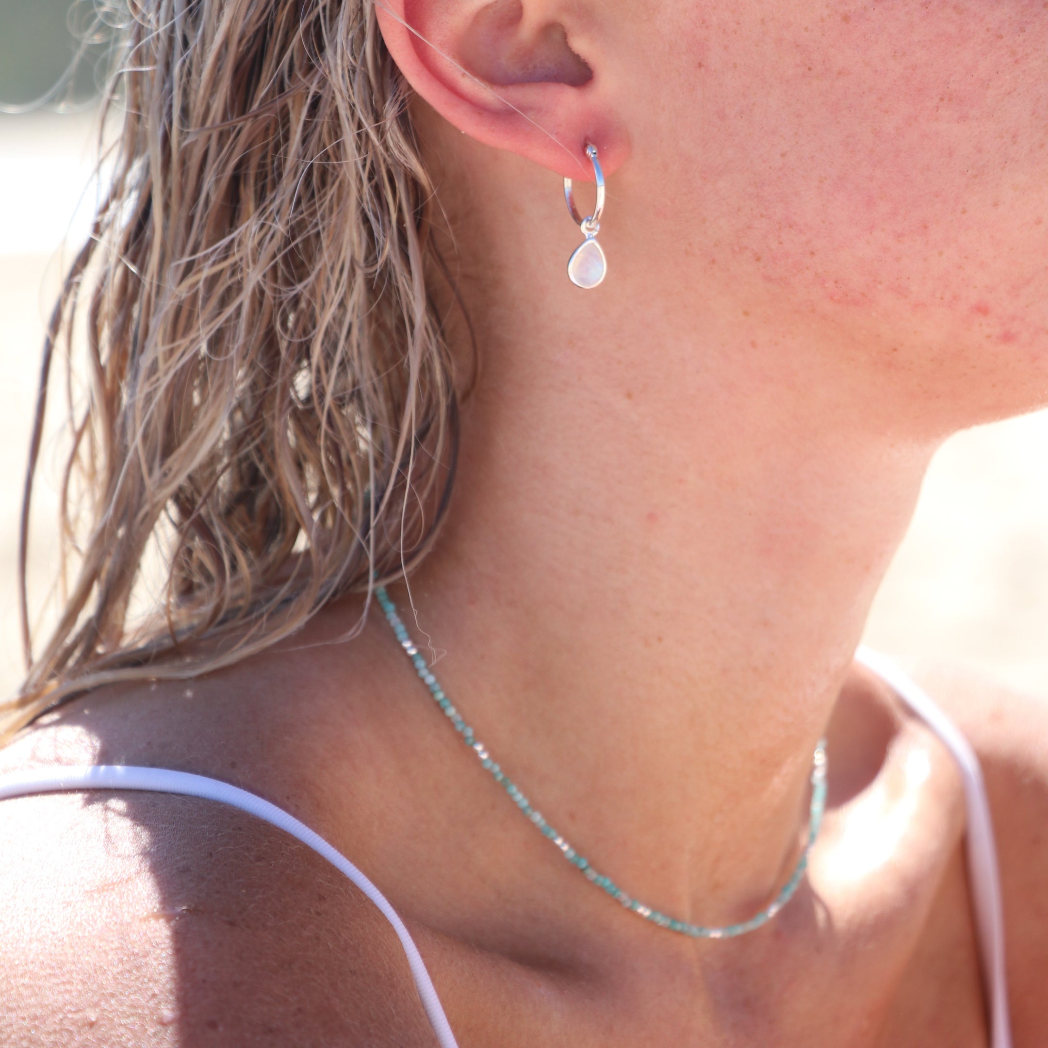 Tallulah Drops Rainbow Moonstone