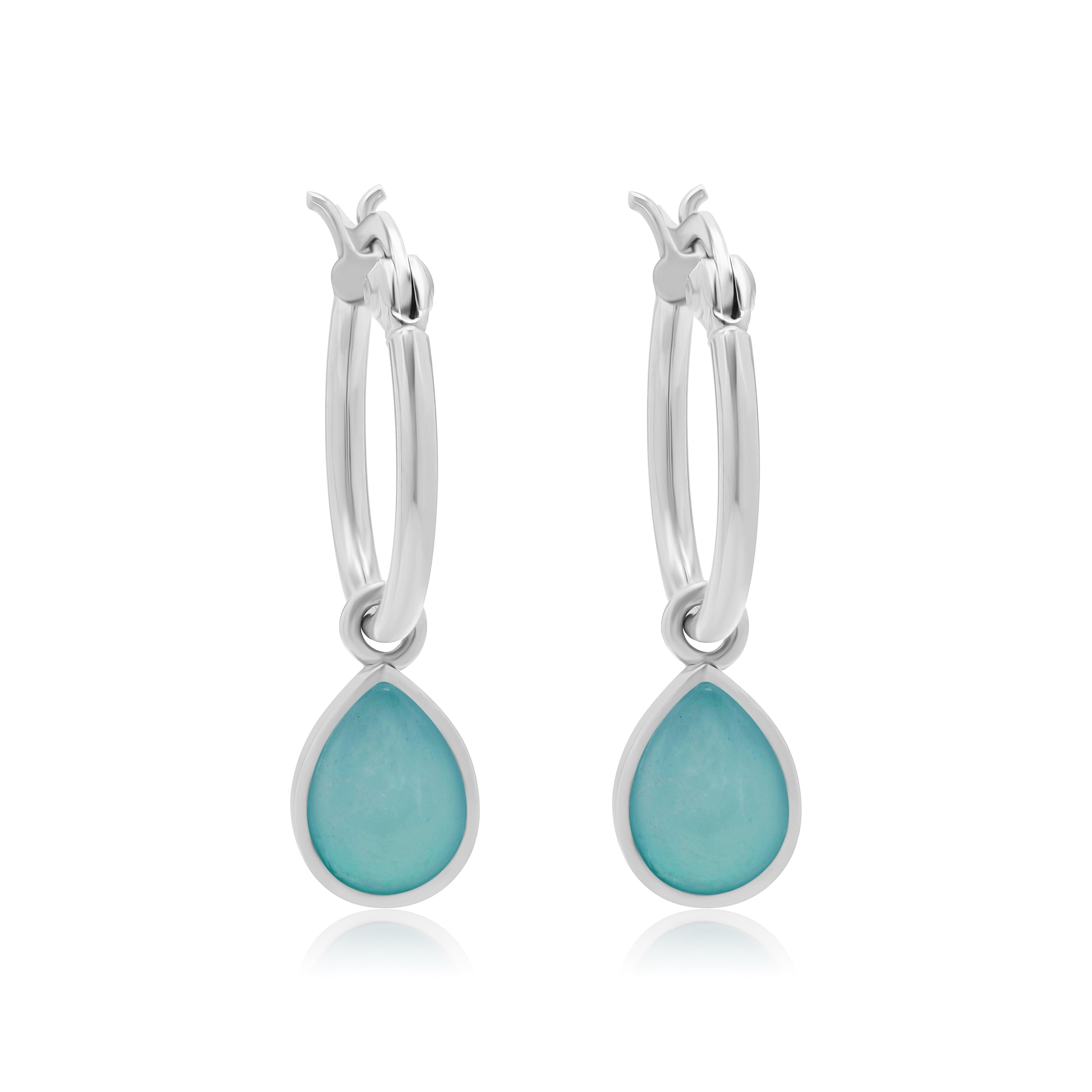 Tallulah Drops Chalcedony Blue