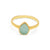 Tallulah Chalcedony Gold Ring