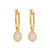 Tallulah Moonstone Gold Drops