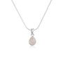Tallulah Moonstone Silver Necklace