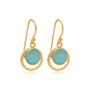 Violet Gold Earring