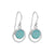 Violet Silver Earring
