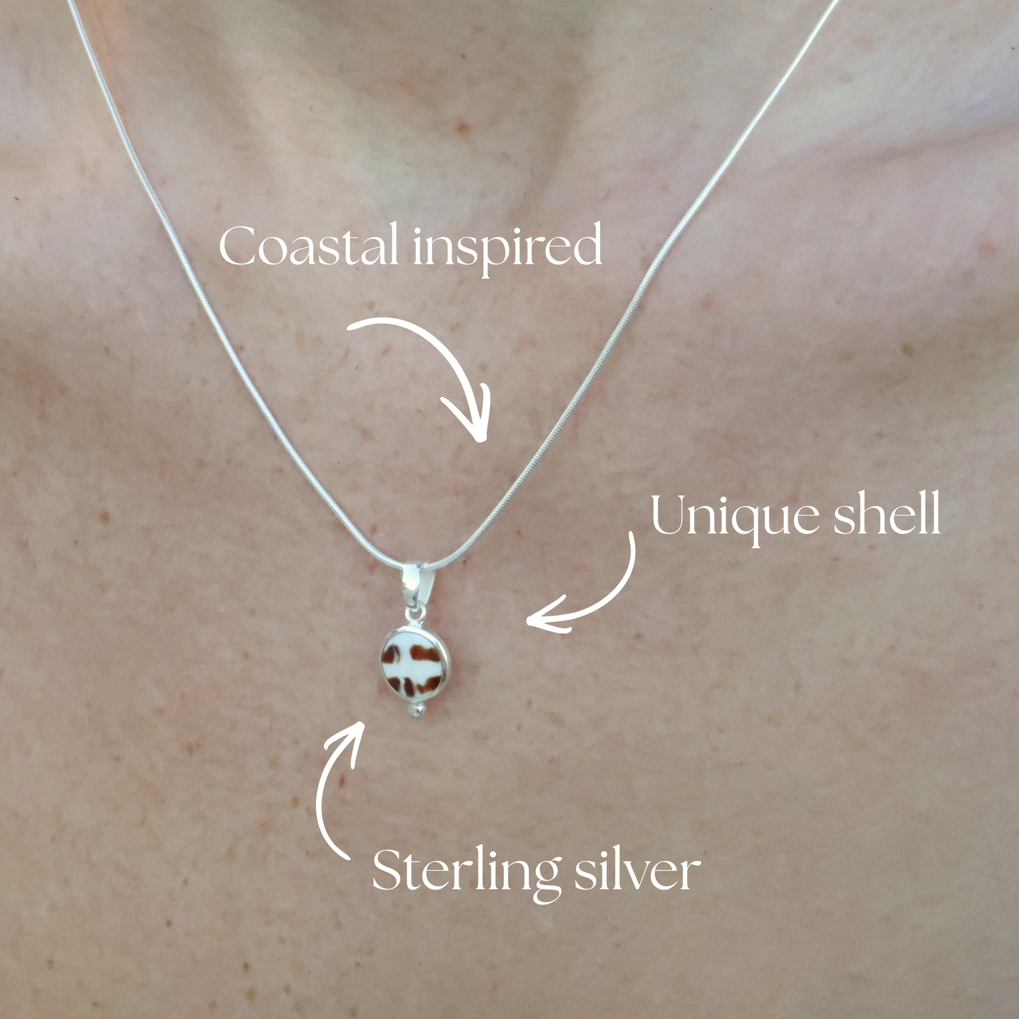Shoreline Silver Necklace