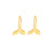 Whale Tail Gold Hook