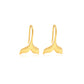 Whale Tail Gold Hook