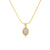 Ariel White Opal Gold Necklace