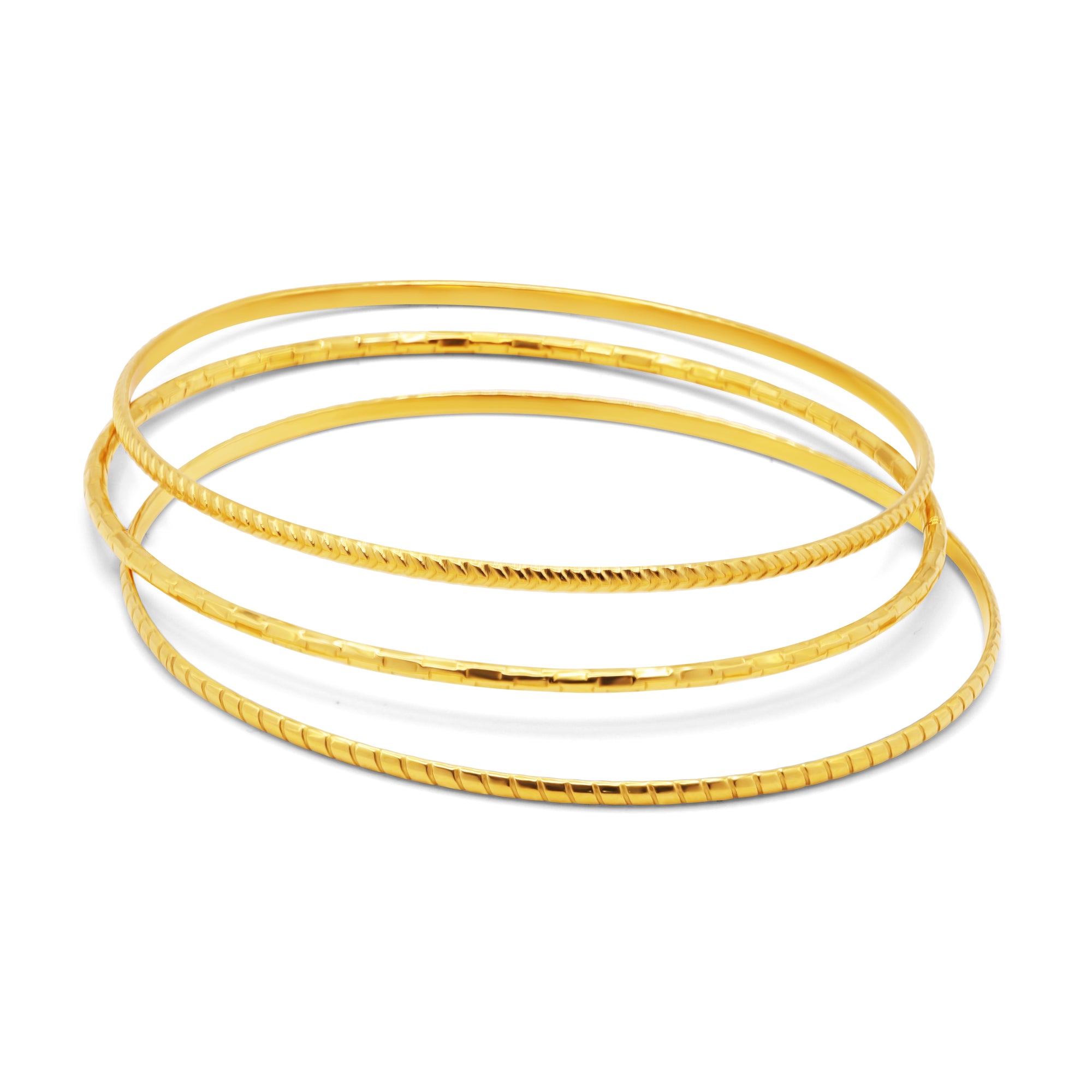 Celestial Gold Bangles