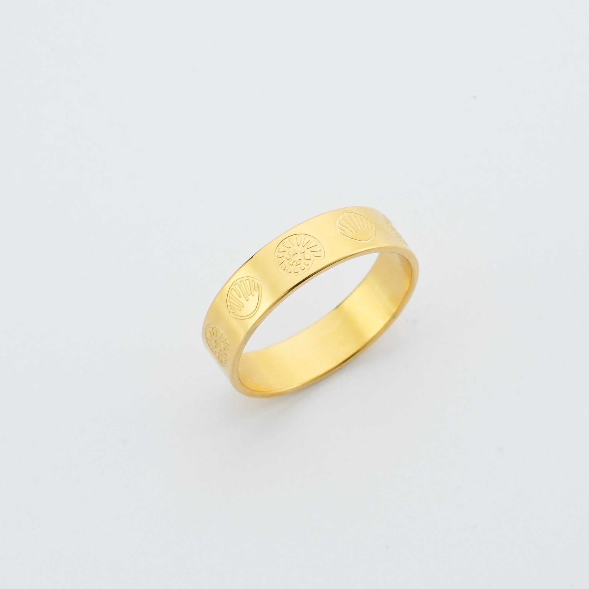 Coral Cove Gold Ring
