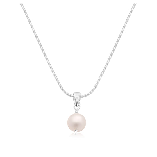 Freshwater Pearl Silver Necklace