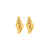 Seashell Gold Studs