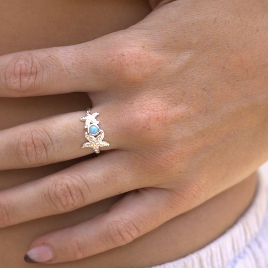 Seastar Silver Ring