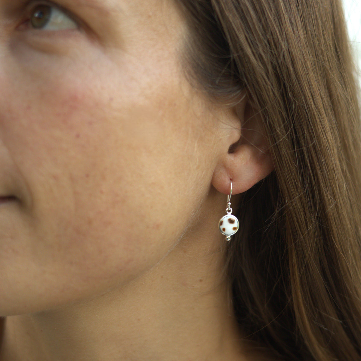 Shoreline Silver Drop Earrings