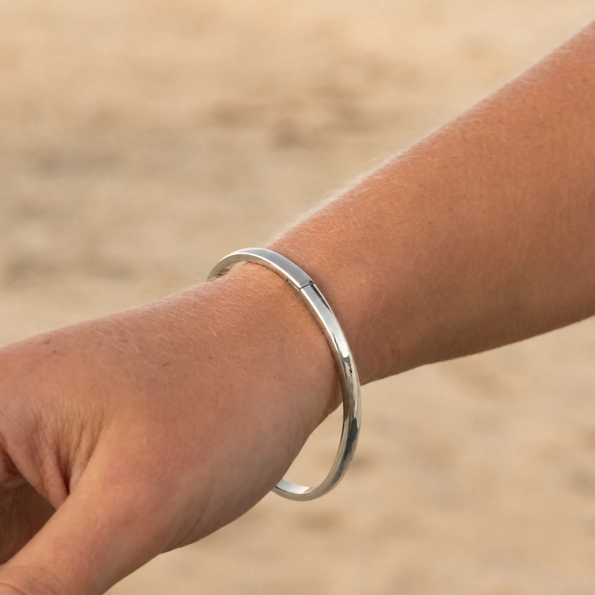 Siren Silver Bangle