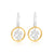 Australian Wattle Gold Rim Drop