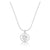 Australian Wattle Silver Rim Necklace