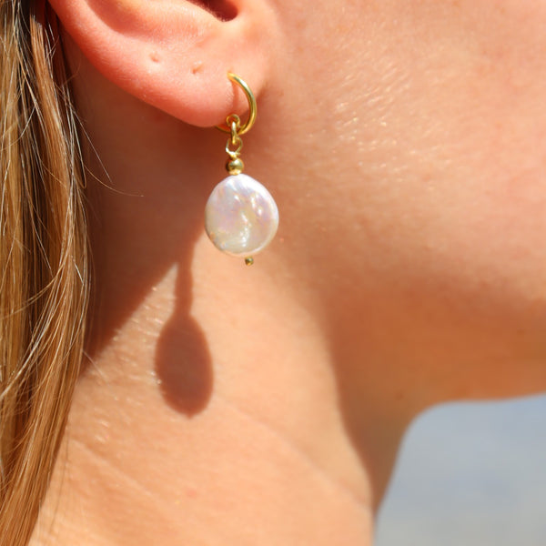 Ariana Freshwater Pearl Earrings