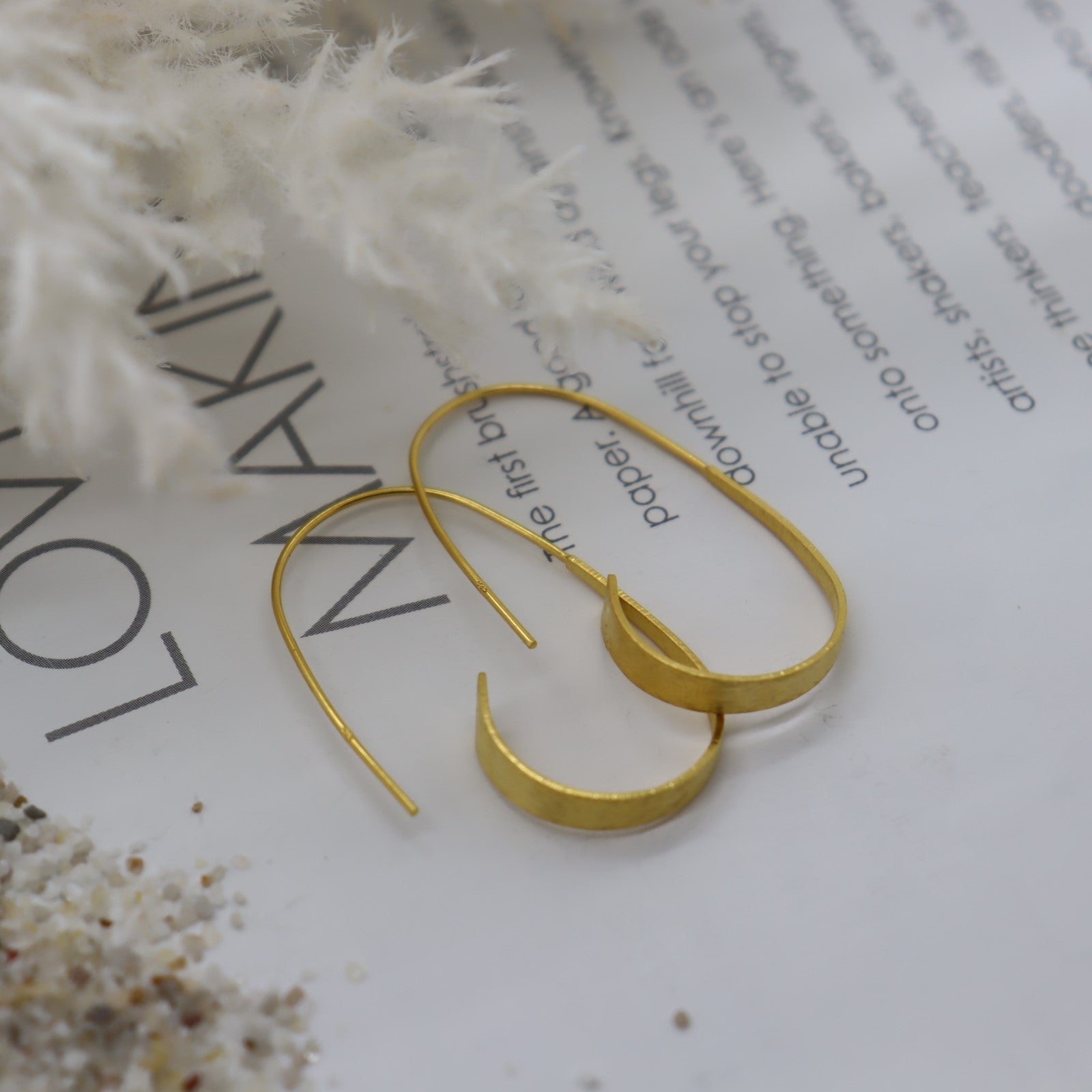 Ava Hoops Gold WHOLESALE