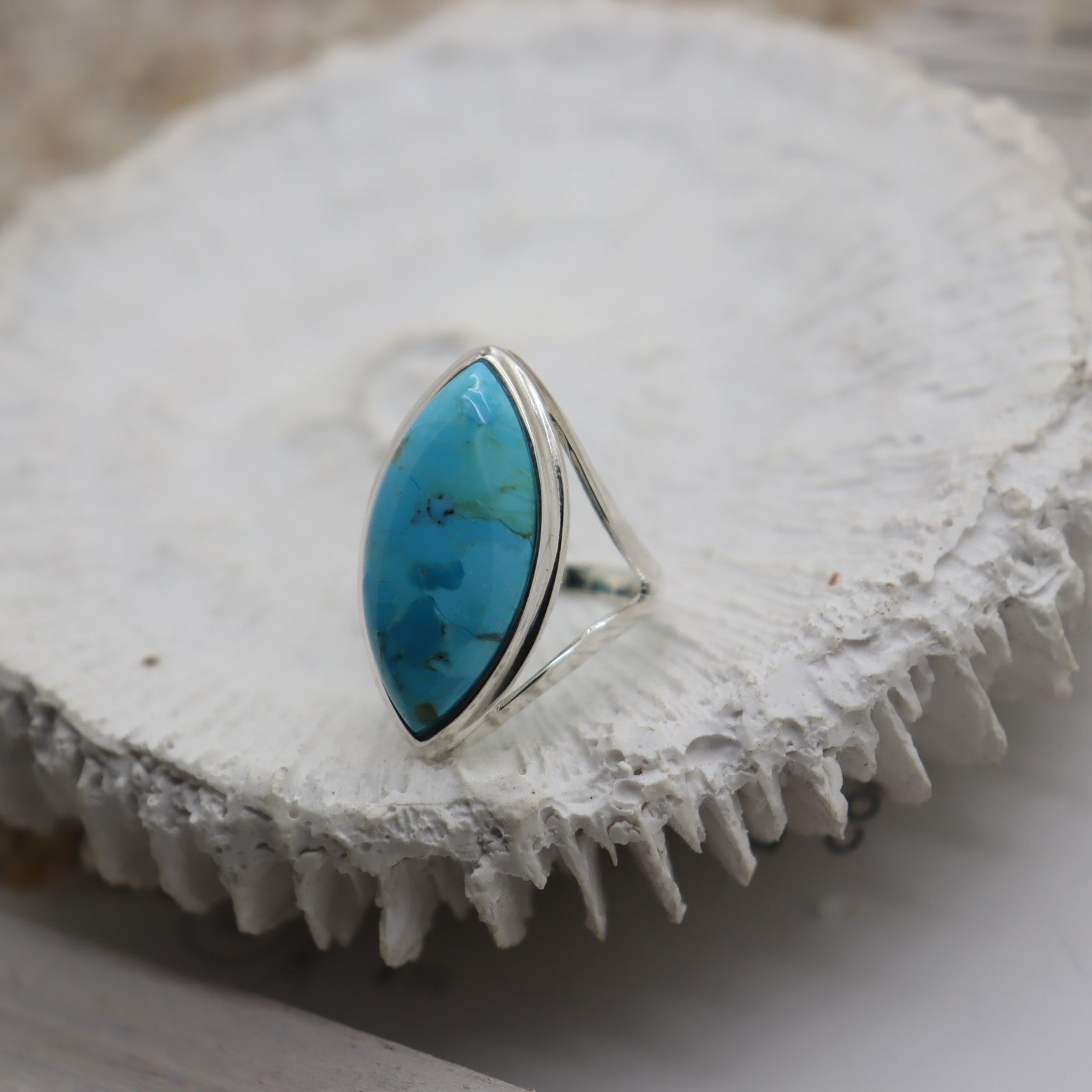 Azul Goddess Turquoise Ring