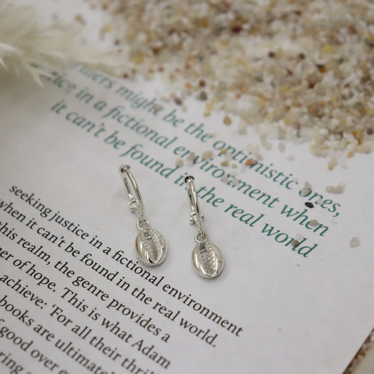 Cowrie Huggie Silver WHOLESALE