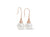 Round Pearl Drop Rose Gold