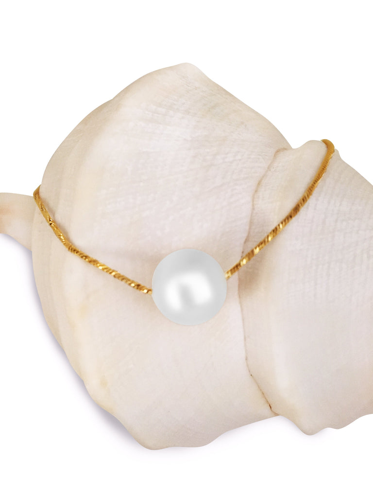 Pele Freshwater Pearl Necklace Gold/Rose Gold WHOLESALE