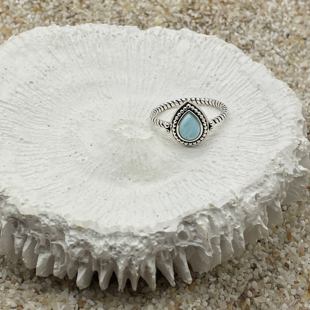 Bello Larimar Ring WHOLESALE