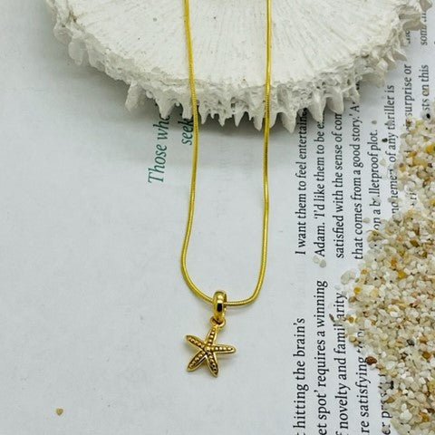 Petite Starfish Necklace