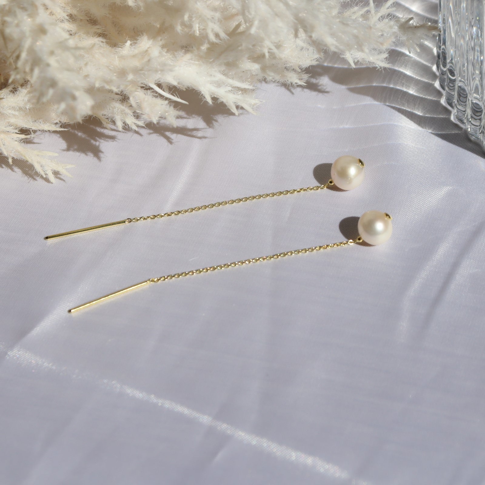 Lainie Gold Freshwater Pearl Threader WHOLESALE