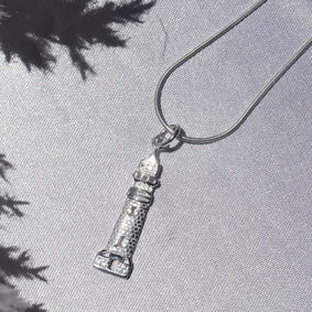 Cape Leeuwin Lighthouse Necklace Sterling Silver