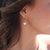 Elsie Pearl Gold Earring