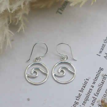 Open Wave Earrings WHOLESALE