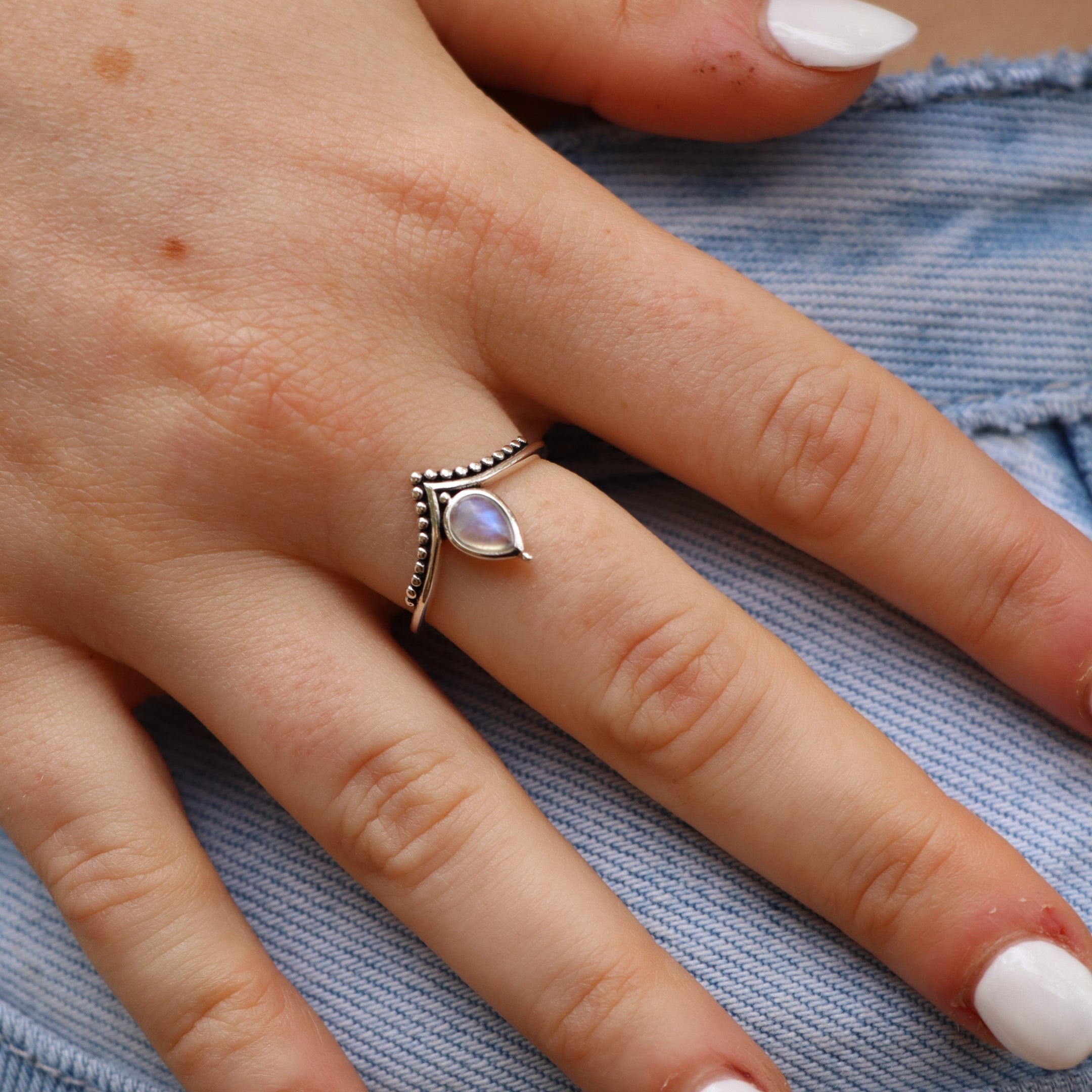 Orlando Ring Moonstone WHOLESALE