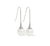 Fluted Pearl Drop Silver