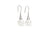 Round Pearl Drop Silver