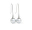 Fluted Pearl Earring Drop