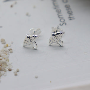 Stingray Silver Studs