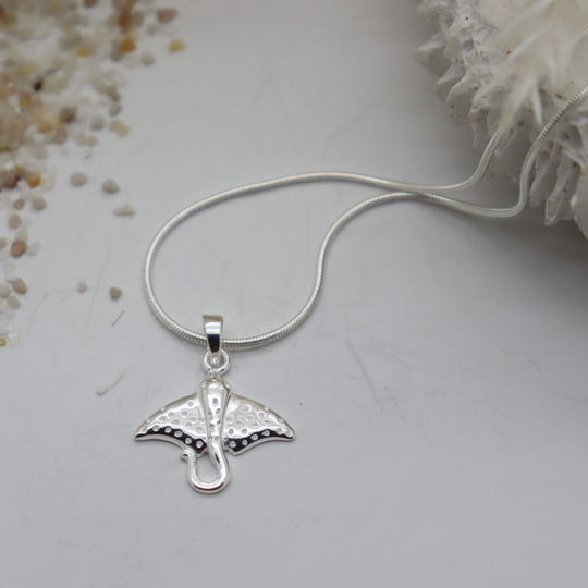 Stingray Silver Necklace WHOLESALE